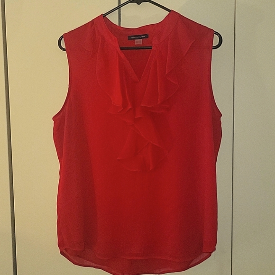 Tommy Hilfiger Red Blouse